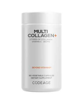  Multi Collagen+, Vit C, Biotin 5000mcg, Hyaluronic Acid, Organic Amla, BioPerine
