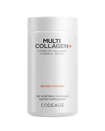 Multi Collagen+, Vit C, Biotin 5000mcg, Hyaluronic Acid, Organic Amla, BioPerine