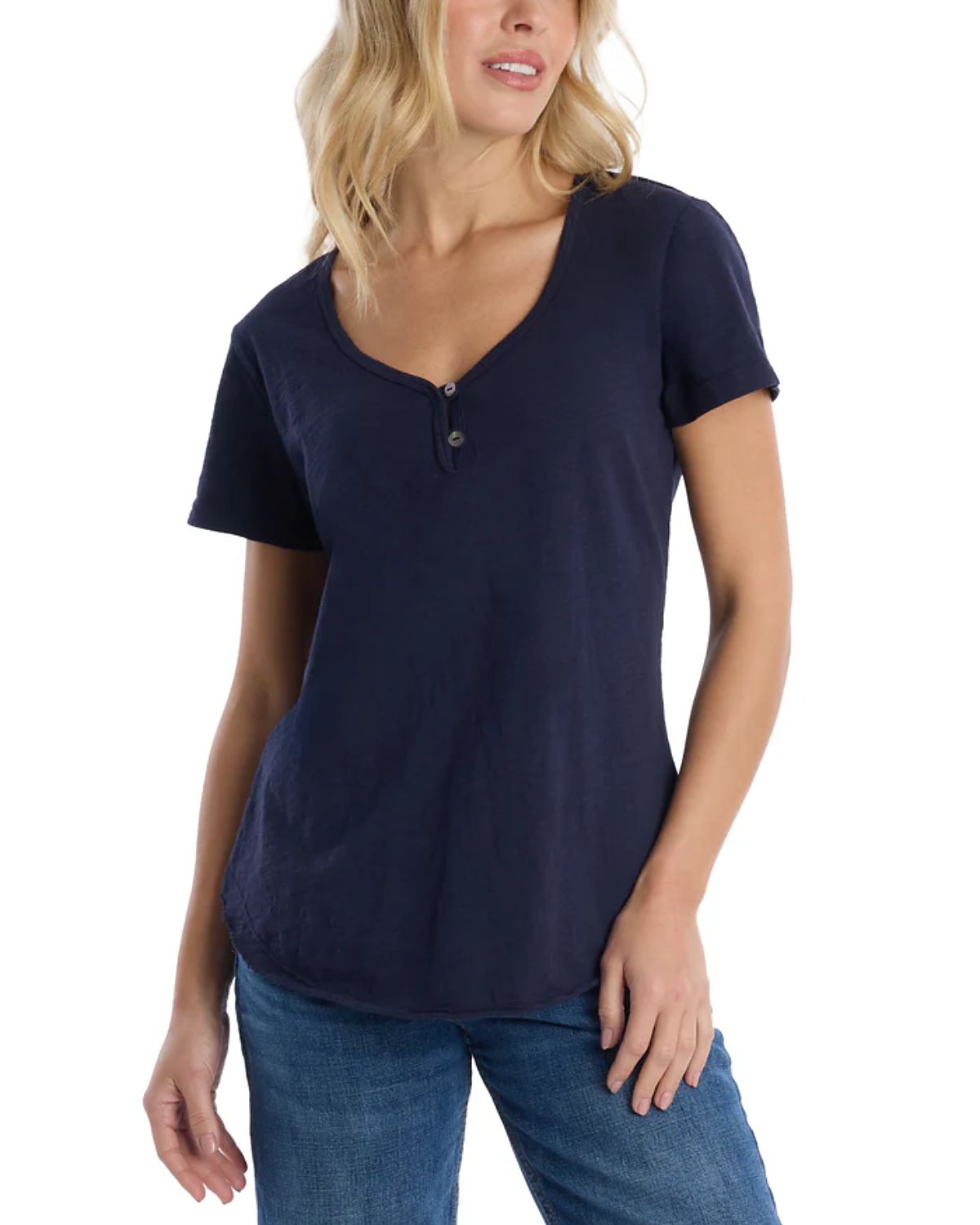 Wilt Clothing Henley Short Sleeve Tee