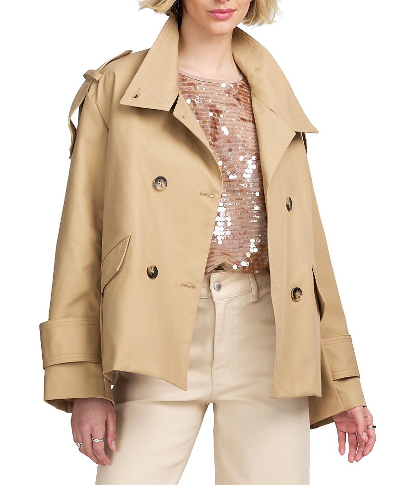 Elle Collection Cropped Trench