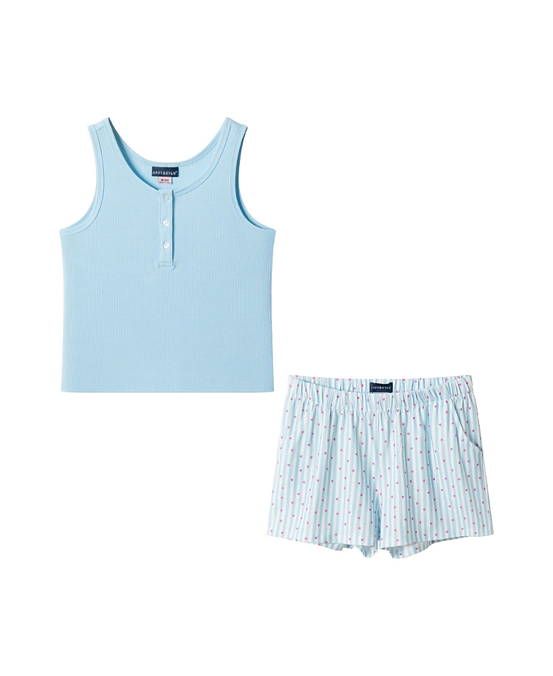 Andy & Evan Girls' Tank & Baggy Short Set - Little Kid, Big Kid