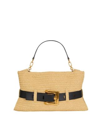  Medium Anthem Bag in Smooth Leather and Crochet