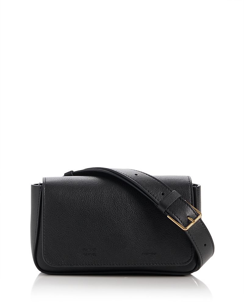 Mansur Gavriel Box Sling Leather Crossbody Bag