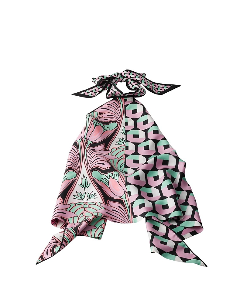 Prada Printed Silk Twill Top · One Size