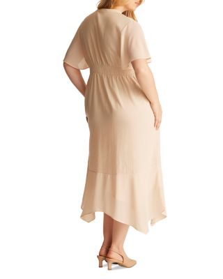 plus size cocktail dresses bloomingdales Clothing for Women length formal dress in Strawberry girl Features | fabric Size:1x (14W/16W) Formal wear