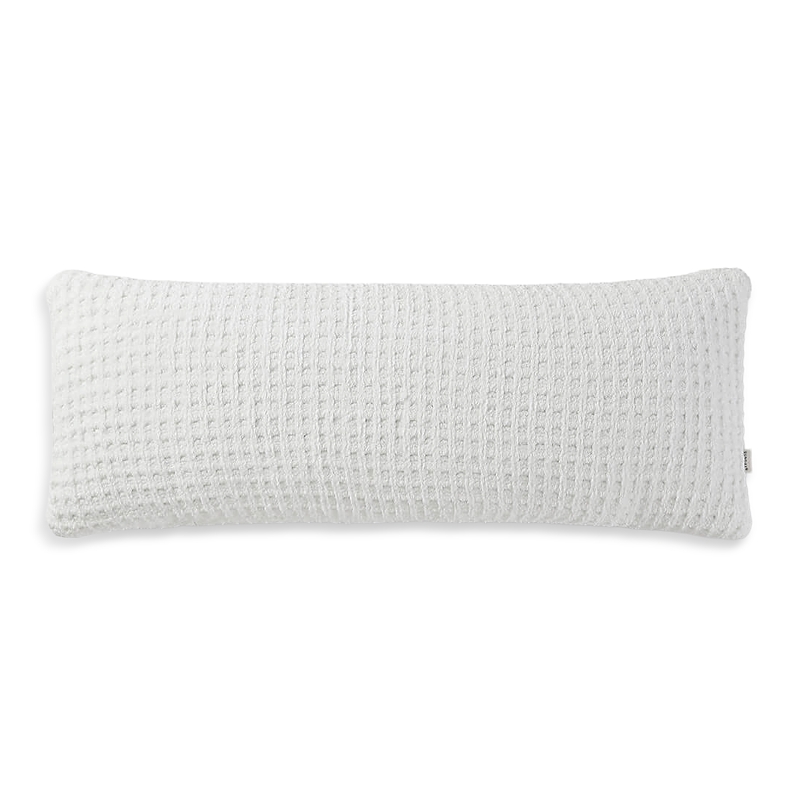 Sunday Citizen Snug Waffle Lumbar Pillow, 36 x 14