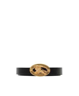  Thin Reversible Leather Knight Stamp Belt