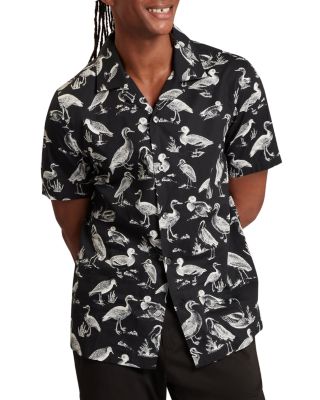 Yamal Regular Fit Duck Pattern Shirt