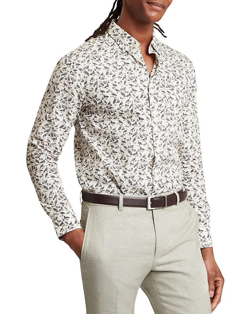 Ted Baker Bothwik Mini Duck Print Shirt