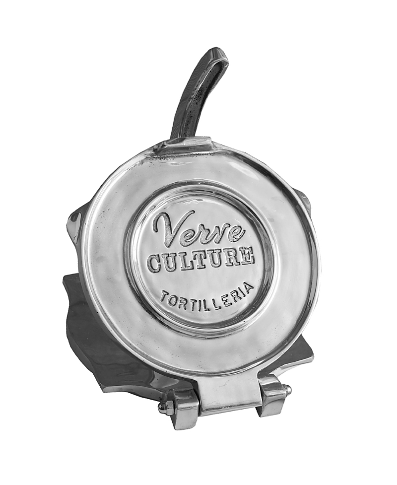 Verve Culture Large Tortilla Press Polished Aluminum