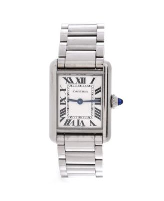 Must de Cartier Tank Quartz Watch in Stainless Steel 22mm