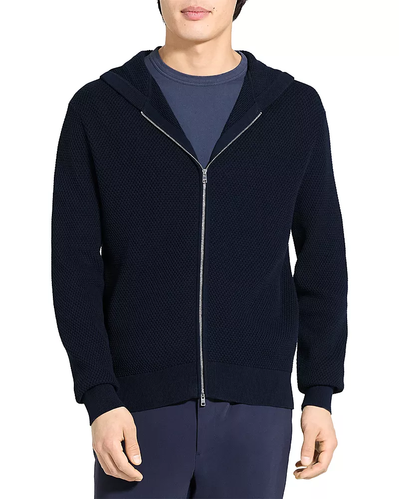 Theory Myhlo Tactile Full Zip Hoodie
