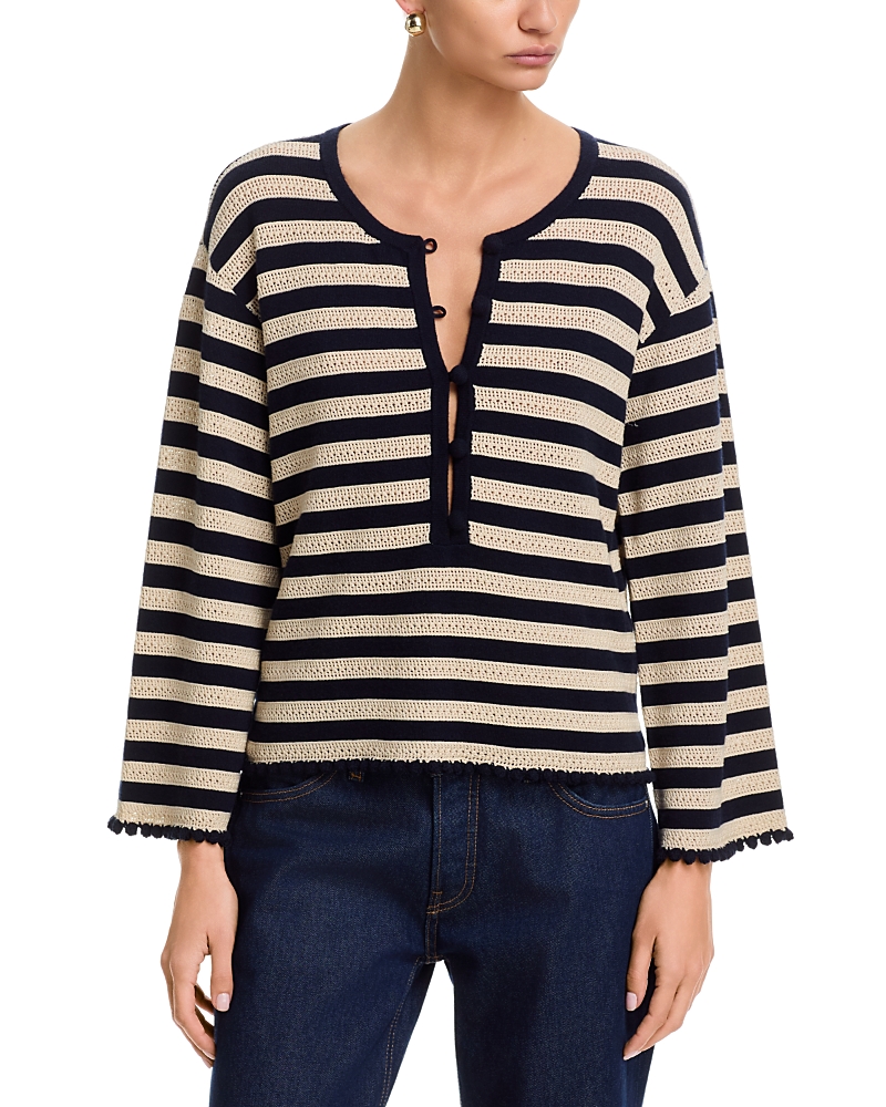 FRAME THE EASY CAPTAIN PULLOVER