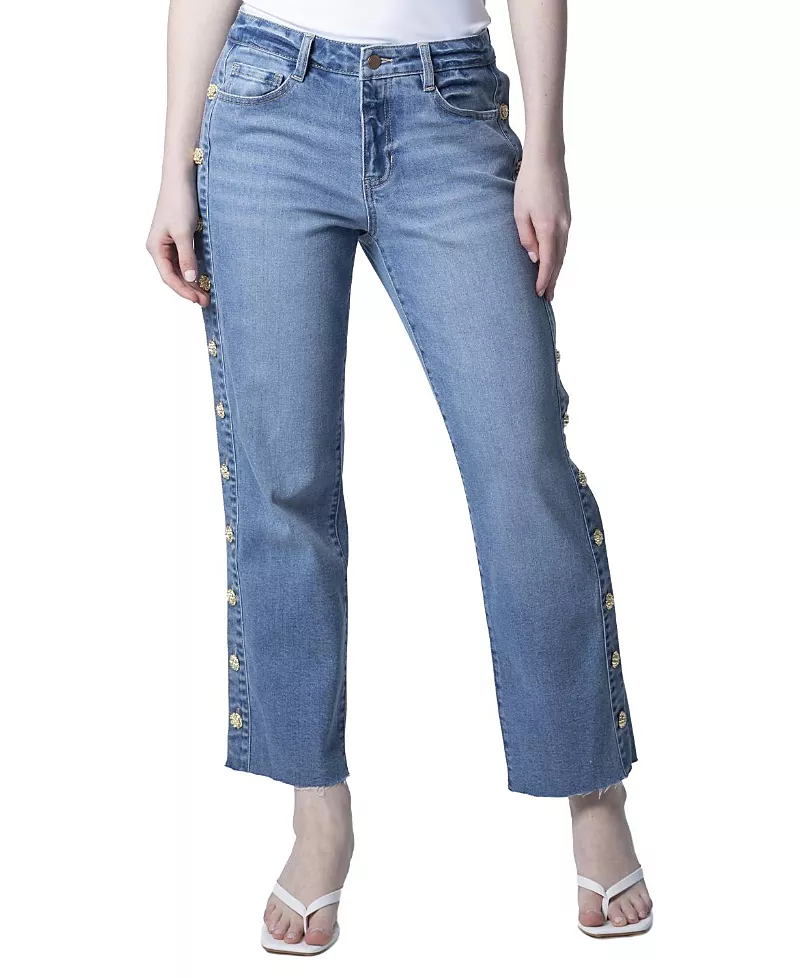 Blue Revival Beau Button Down Jean in Ora
