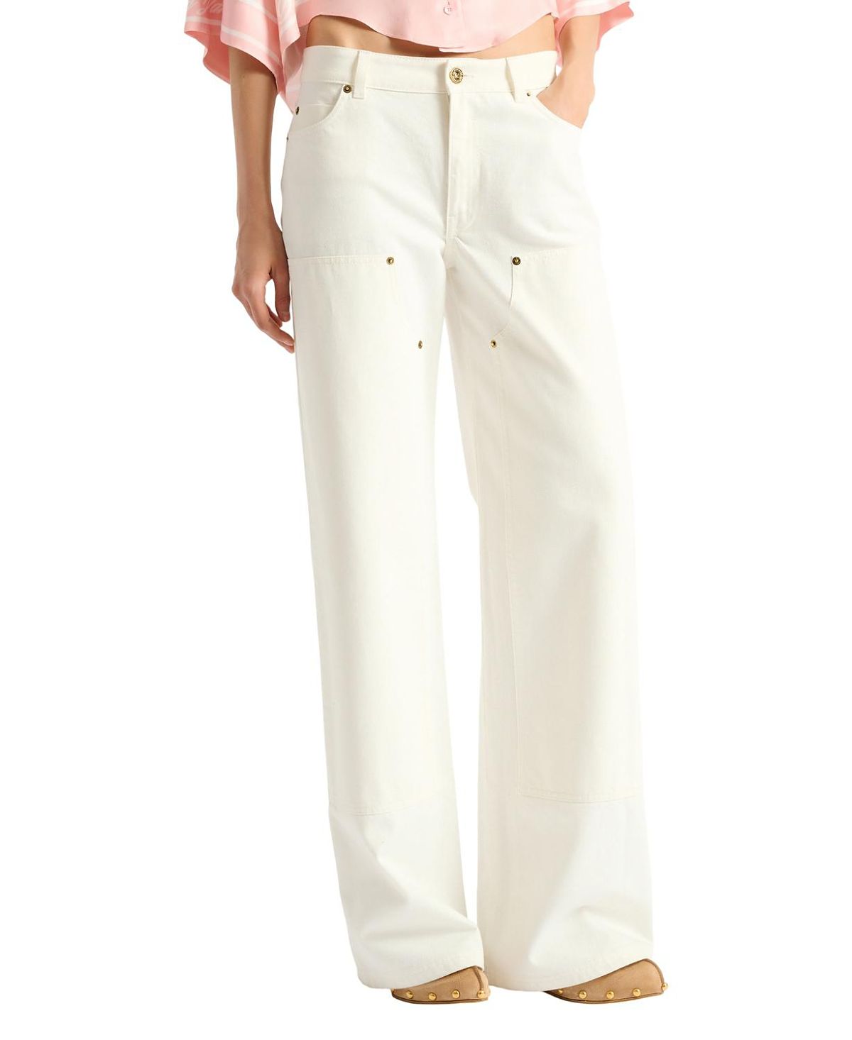 Balmain Loose-Fit Denim Jeans