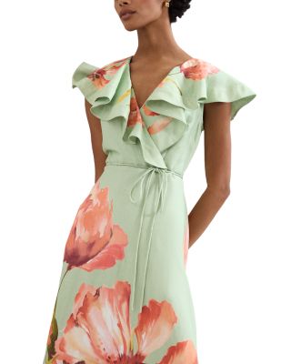 green and pink dress women Pink Green Cactus Camo Slip Dress – Cedric Brown Collection