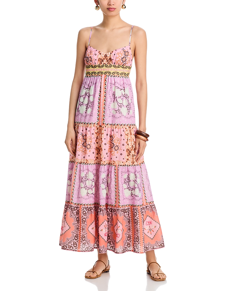 Aqua x Agua Bendita Tiered Maxi Dress - Exclusive
