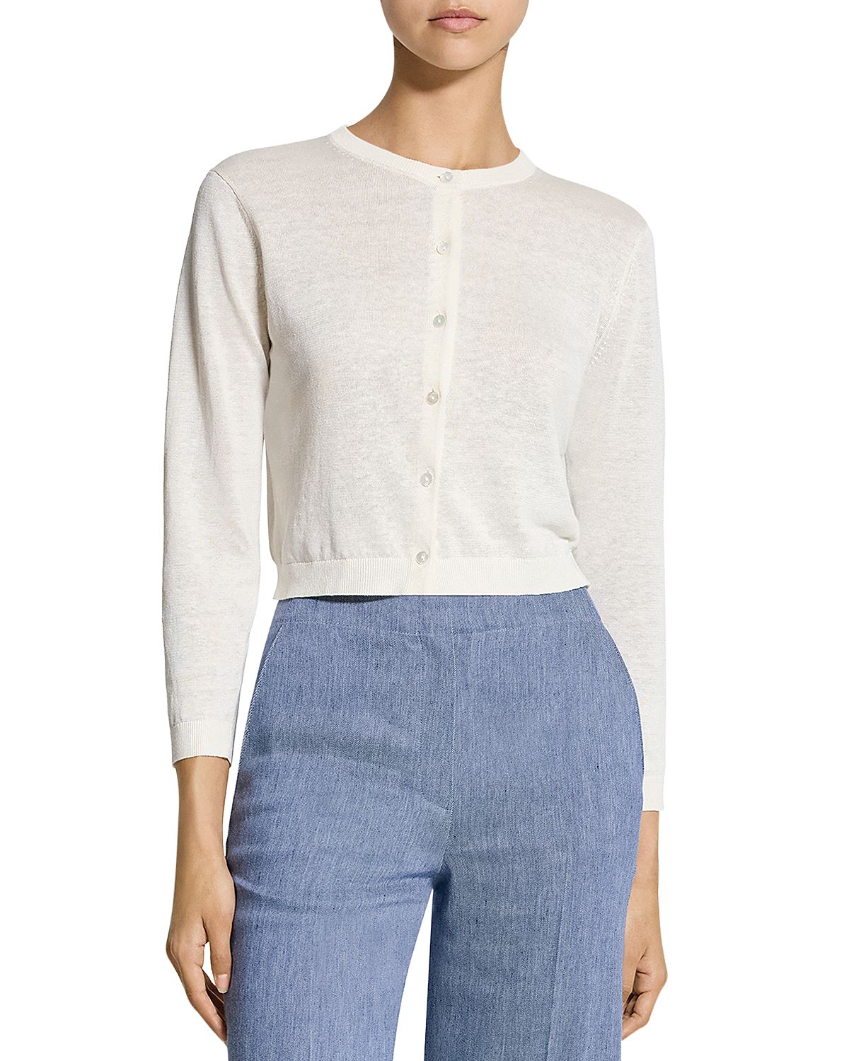 Theory Crop Cardigan