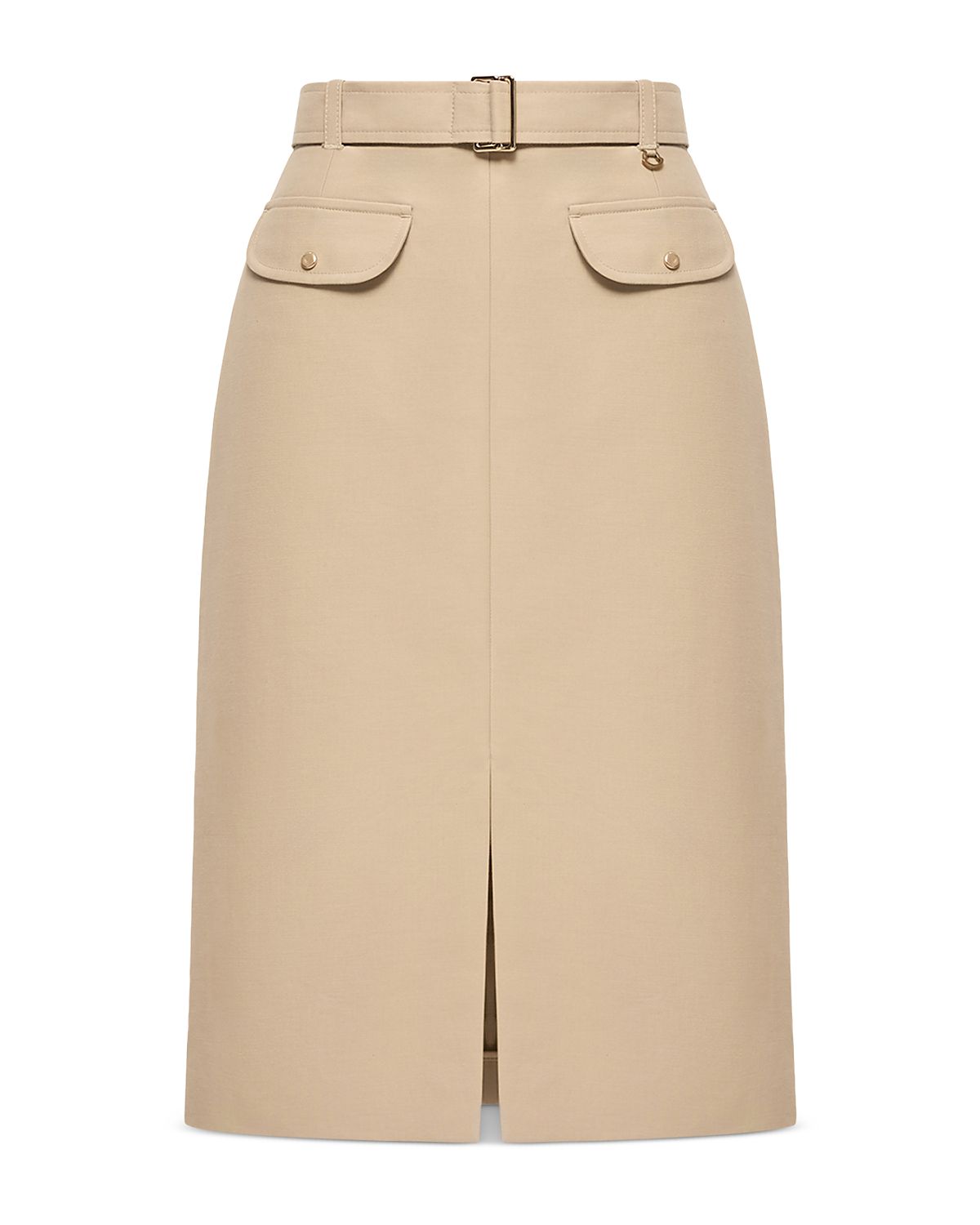 Moncler Belted Cotton Skirt