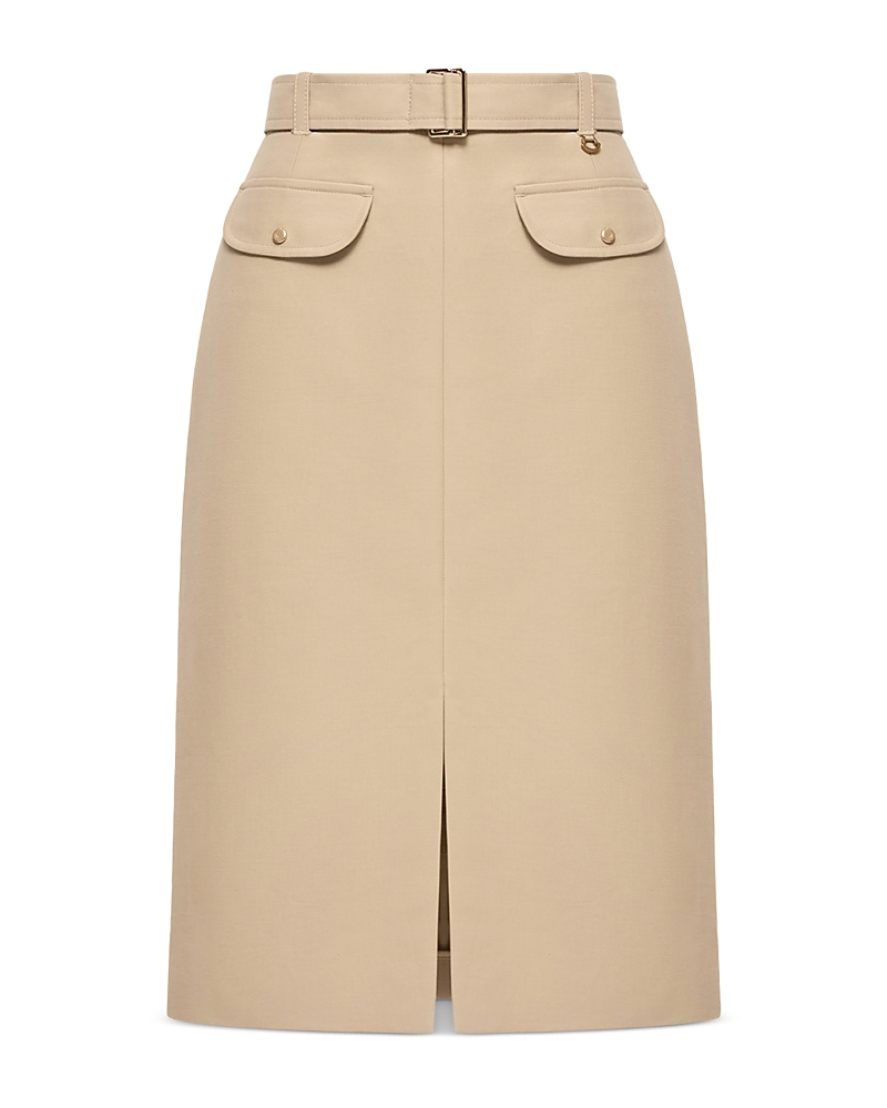Moncler Belted Cotton Skirt