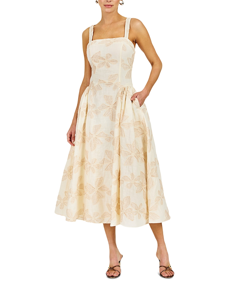 Line & Dot Lilianna Midi Dress