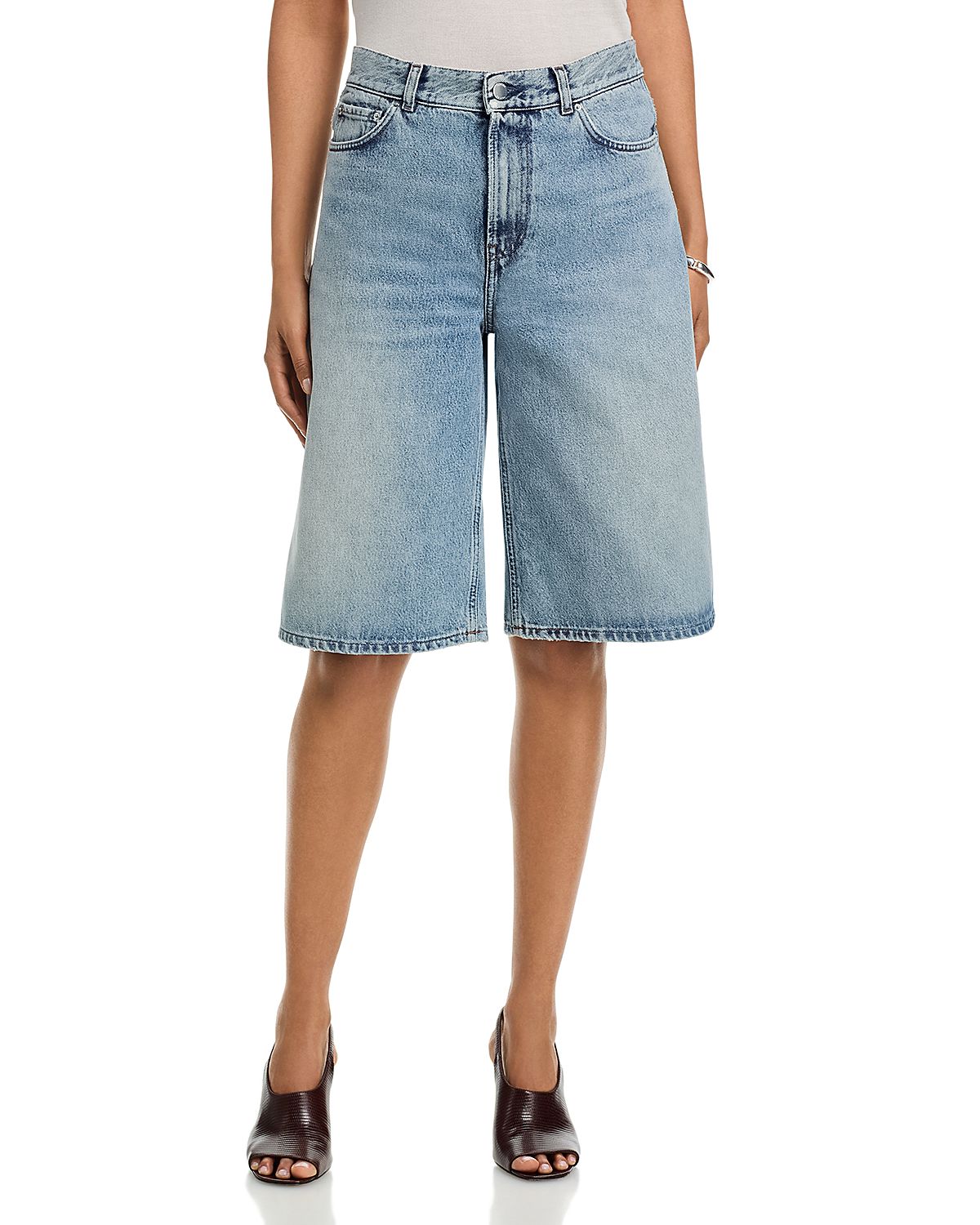 Toteme Denim Board Shorts