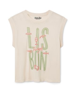Women's Lisbon Portugal Vintage Tissue Tank