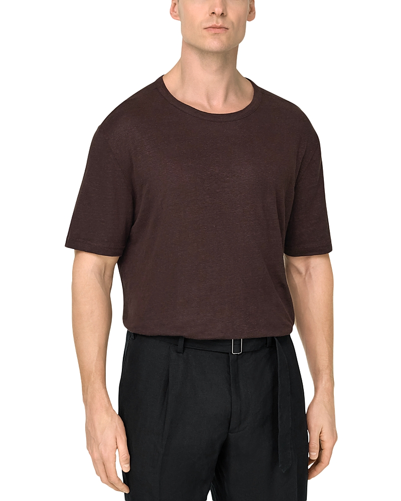 Boggi Milano Stretch Linen Jersey T-Shirt