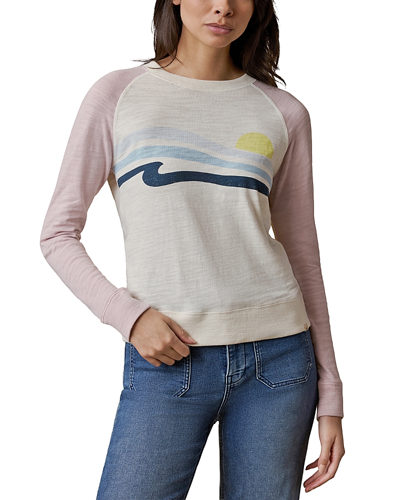 Faherty Sunwashed Slub Crewneck