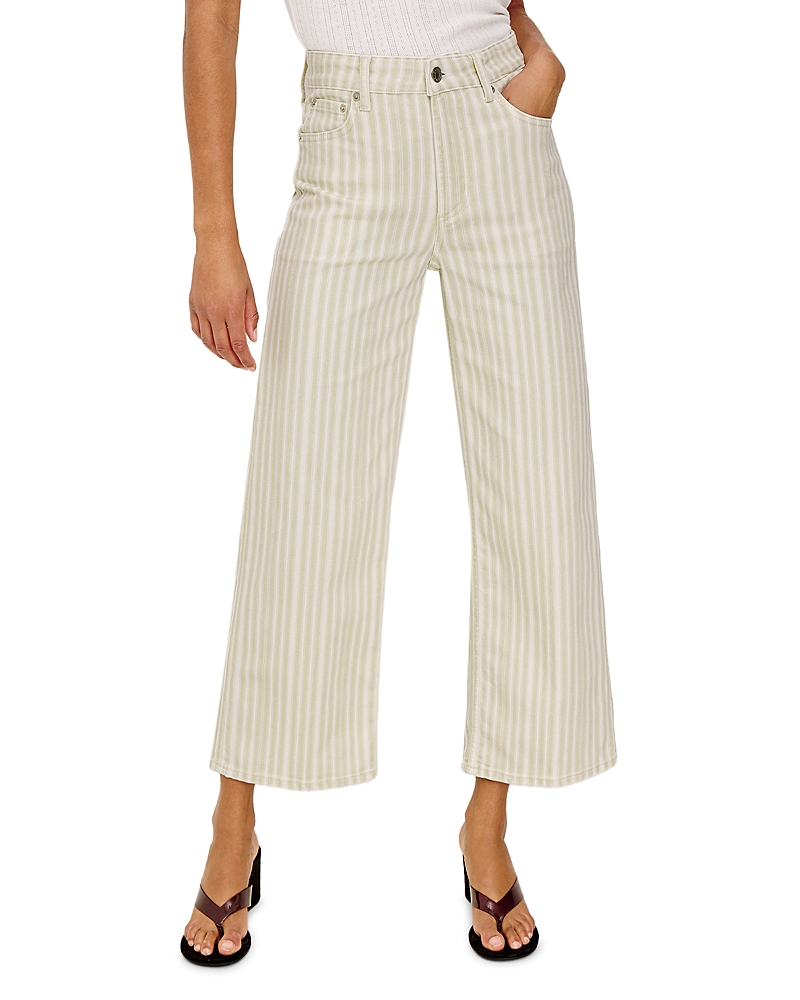 Rails Getty High Rise Crop Jeans in Malibu Stripe