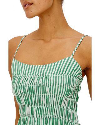 rails primrose midi dress Rails Primrose Gingham Stretch-Cotton Midi-Dress