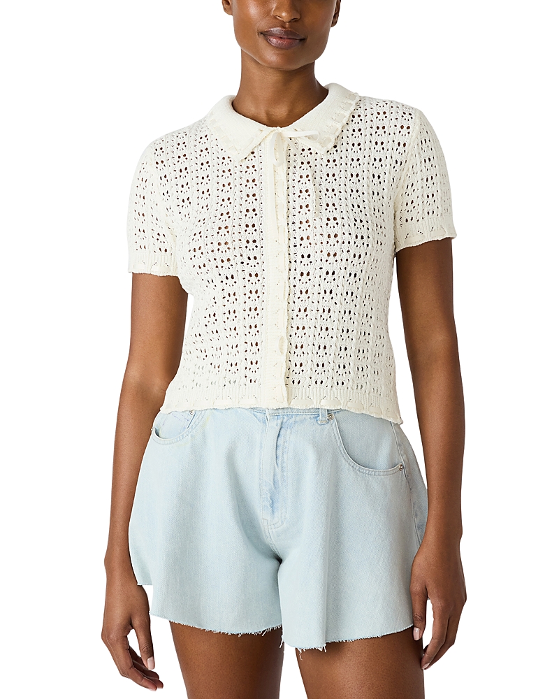 Steve Madden Acada Button Front Sweater