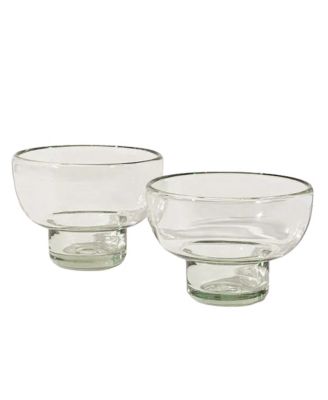  Handblown Margarita Glass, Set of 2