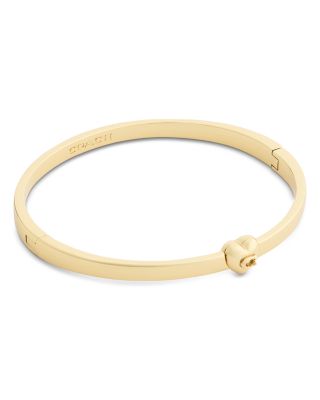 Signature C Heart Bangle Bracelet