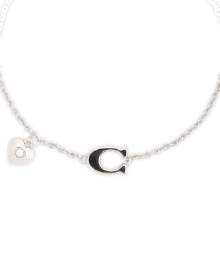 Signature C Heart Strand Bracelet