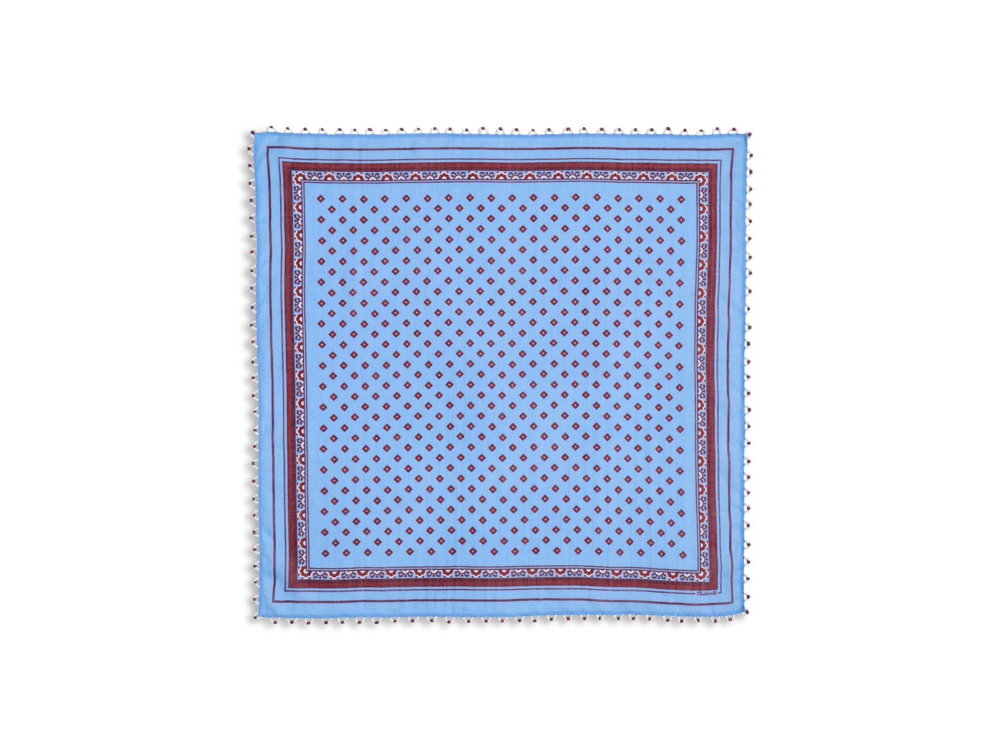 Beaded Trim Bandana - Image 1
