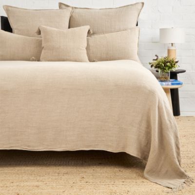 Montauk Linen Bed Blanket, Queen
