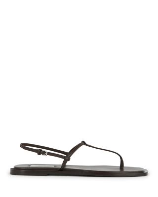 Women's T Strap Leather Sandals