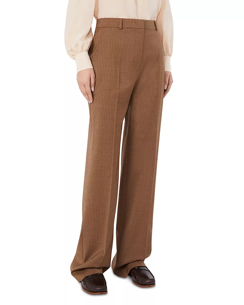 Max Mara Studio Mstcambusa Wool Trousers