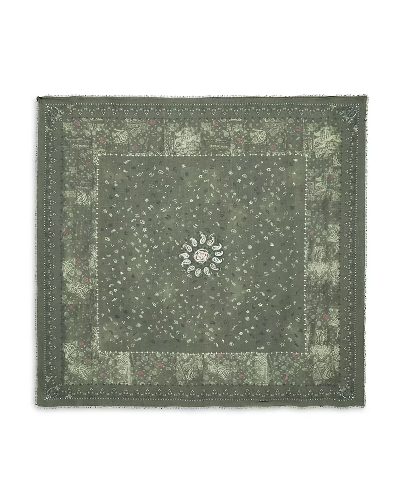 Zadig & Voltaire Kerry Vintage Effect Scarf
