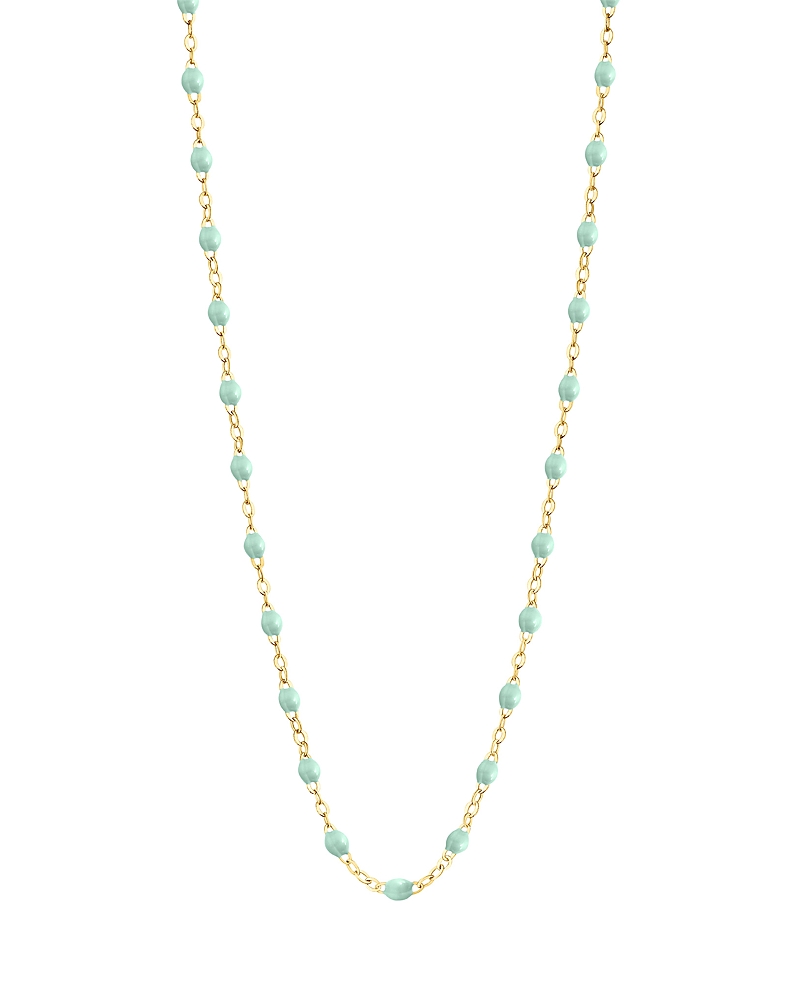 Gigi Clozeau 18K Yellow Gold Classic Gigi Resin Bead Collar Necklace, 16.5 · OS