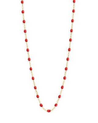 18K Yellow Gold Classic Gigi Necklace, 16.5"