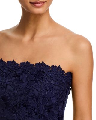 dresses and boots for fall Just Me Ruffle Hem Floral Lace Dress main image 1
