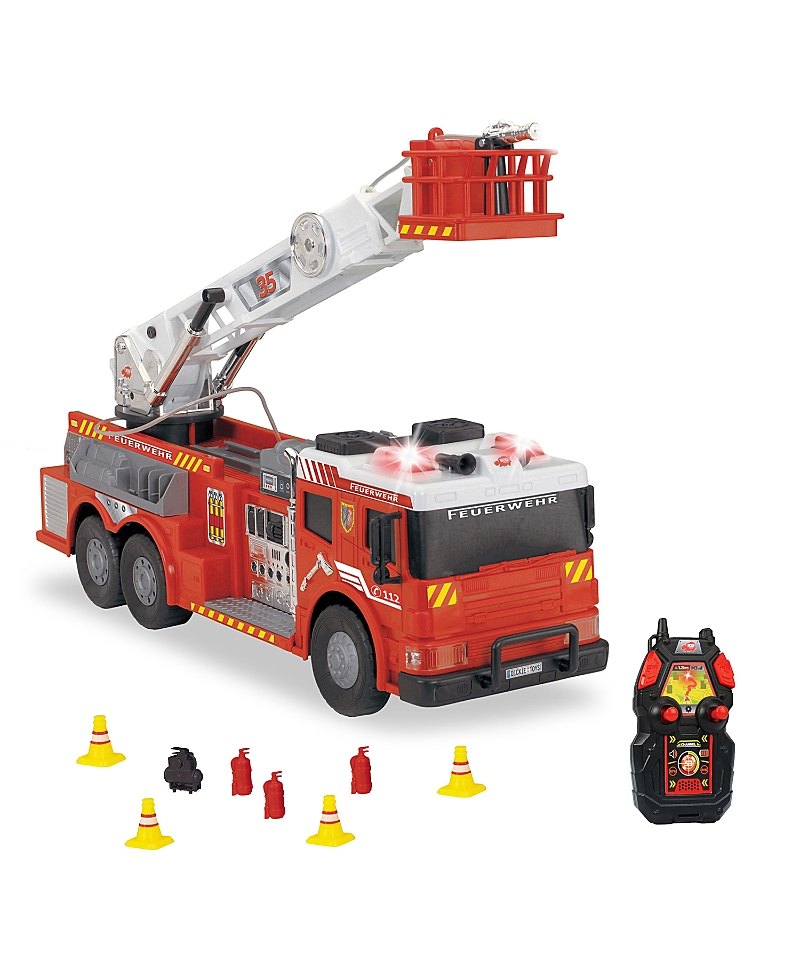 Dickie Toys Fire Truck with Working Pump Toy Vehicle, Ages 3+