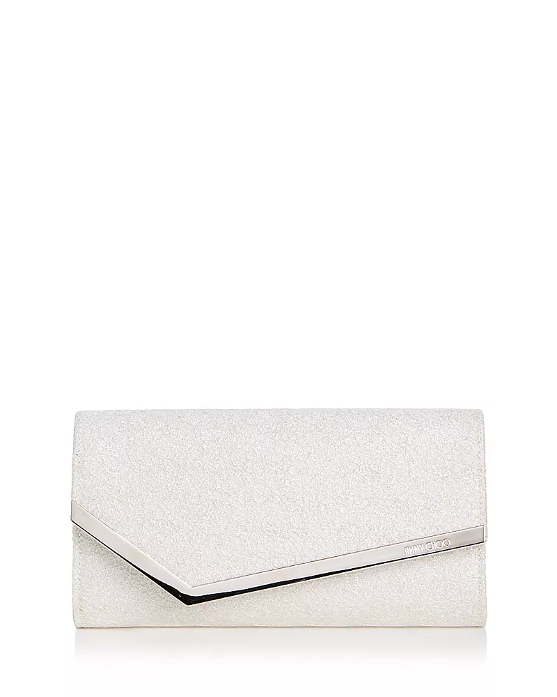 Jimmy Choo Emmie Glitter Clutch
