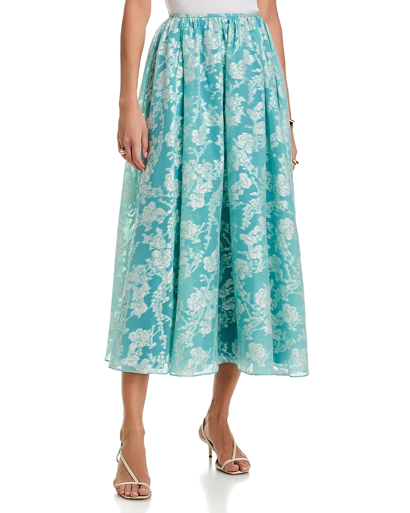 Cinq a Sept Organza Jacquard Ruth Skirt