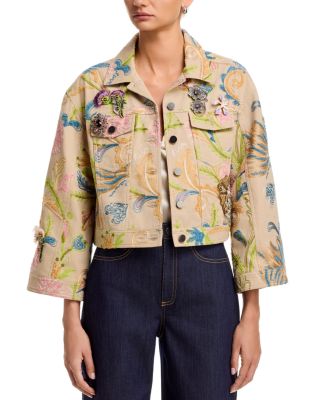 Addie Embellished Embroidered Jacket