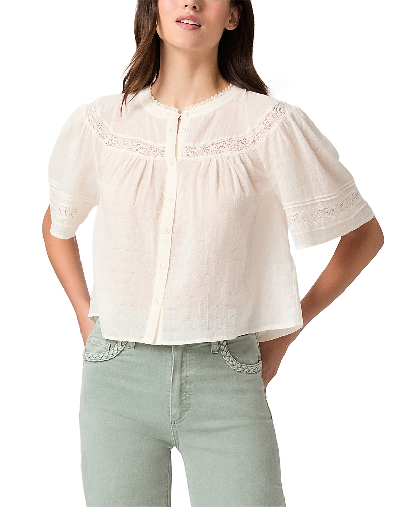 Paige Pasadena Button Front Blouse