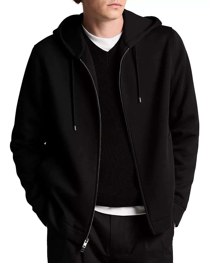 Vince Scuba Zip Up Hoodie