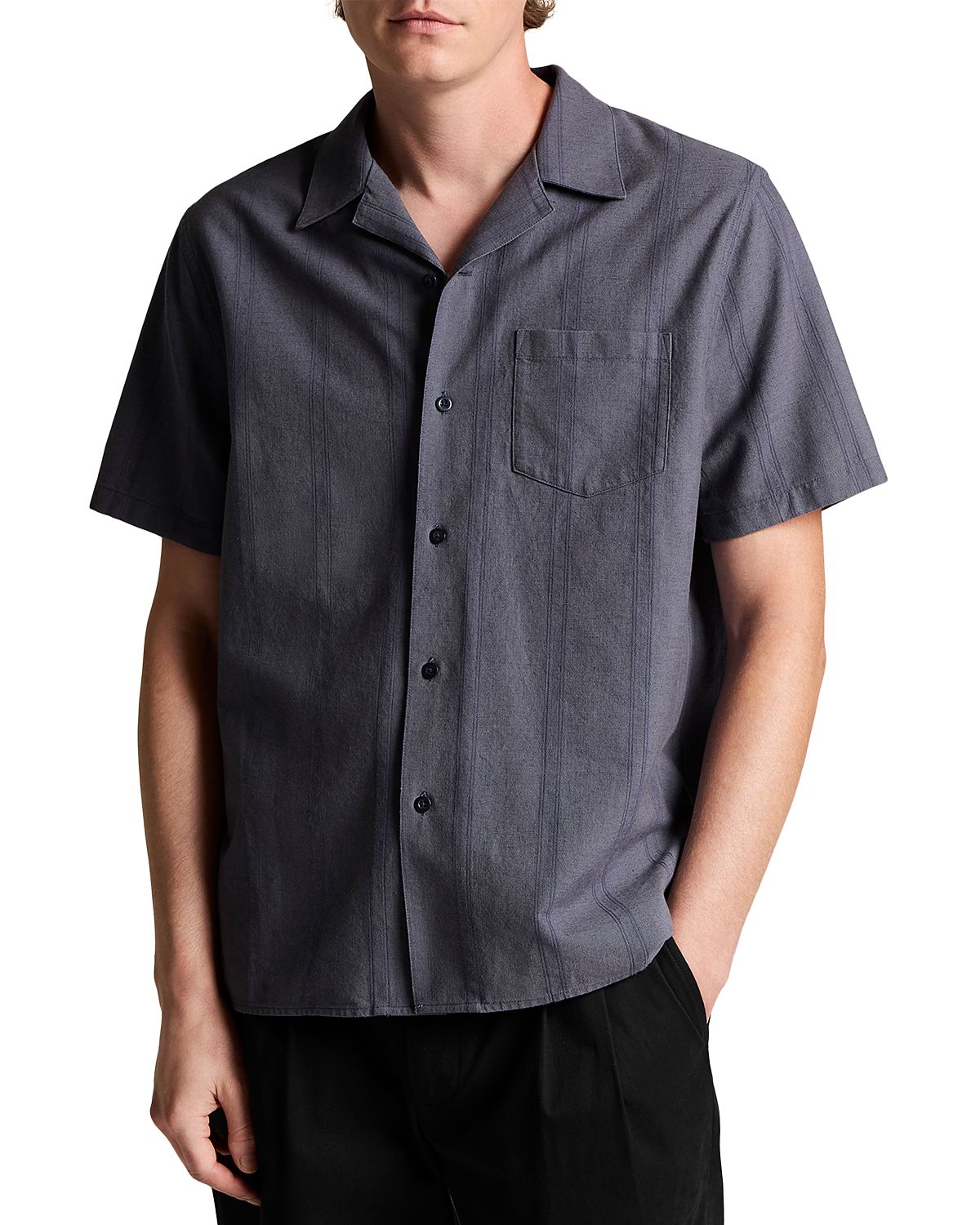 Vince Cabana Cove Stripe Pocket Shirt